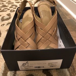 Nude/ Blush slingback sandals